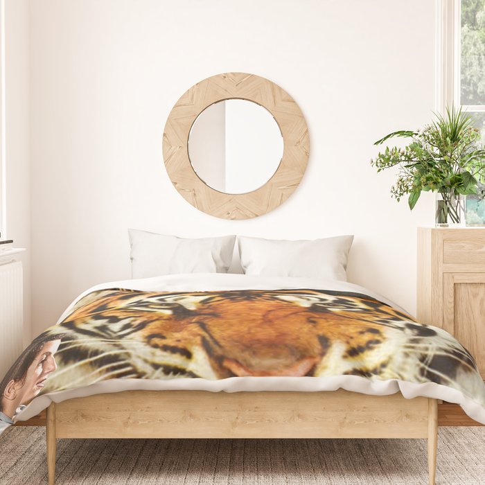 The Making of a Tiger Duvet Cover Gallery Image 3