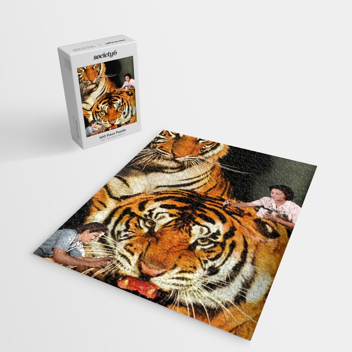 The Making of a Tiger Jigsaw Puzzle Gallery Image 2