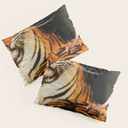 The Making of a Tiger Pillow Sham Gallery Image 3