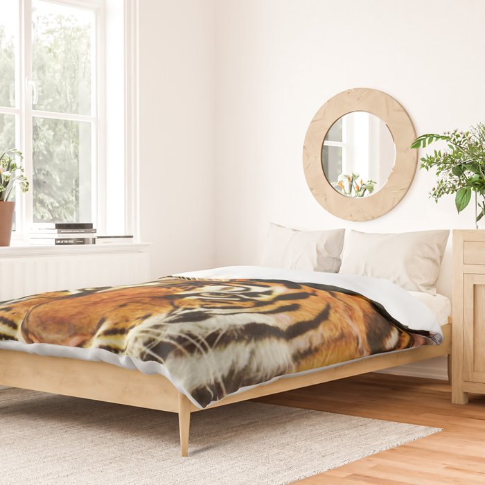 The Making of a Tiger Duvet Cover Gallery Image 2