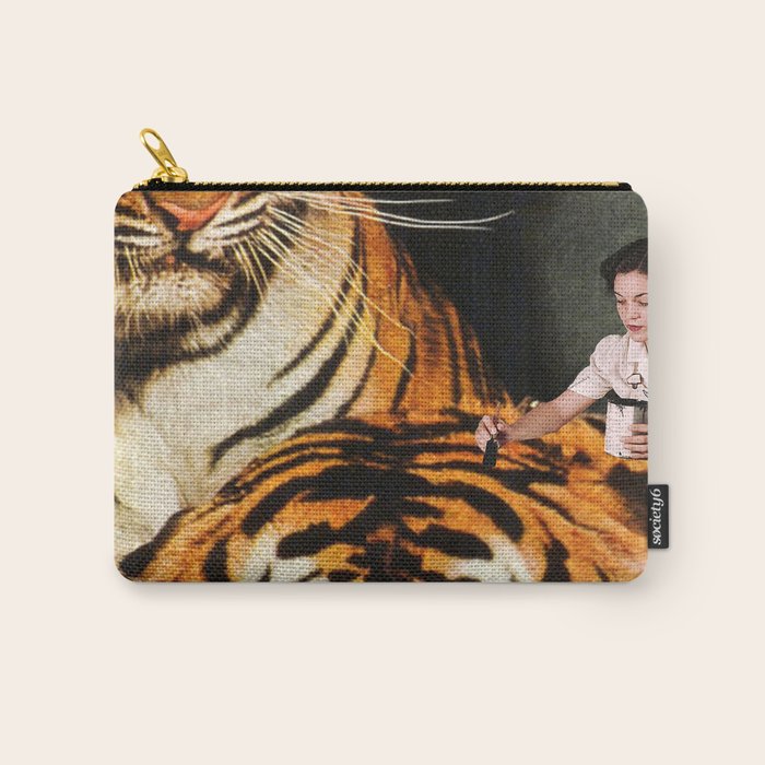 The Making of a Tiger Carry All Pouch Gallery Image 1