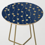 Heart Strings in Navy and Gold Side Table Gallery Image 2