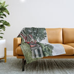 International Harvester Farmall 240 Red Tractor McCormick Deering Throw Blanket Gallery Image 1