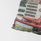 International Harvester Farmall 240 Red Tractor McCormick Deering Pillow Sham Gallery Image 4