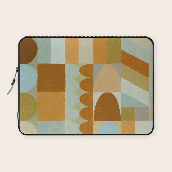 Geometric Shapes & Colors #2 Laptop Sleeve Gallery Image 1