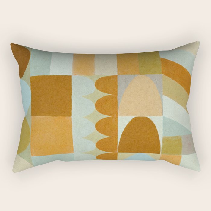 Geometric Shapes & Colors #2 Rectangular Pillow Gallery Image 2
