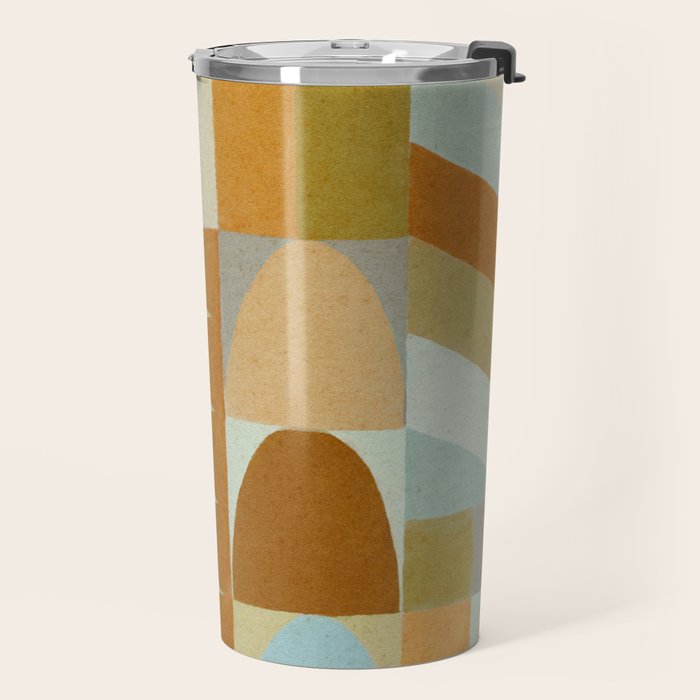 Geometric Shapes & Colors #2 Travel Mug Gallery Image 2