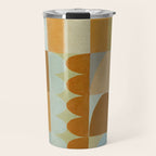 Geometric Shapes & Colors #2 Travel Mug Gallery Image 1