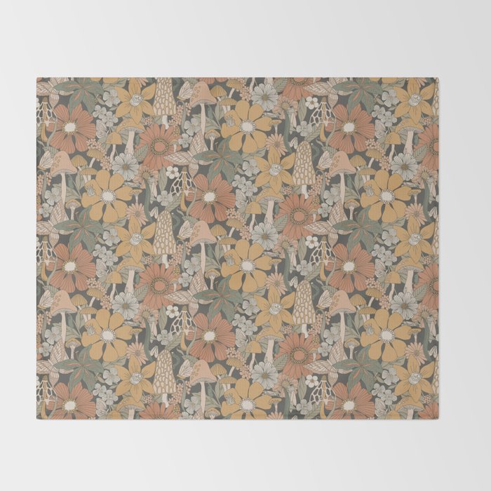 Garden Wonderland Throw Blanket Gallery Image 2