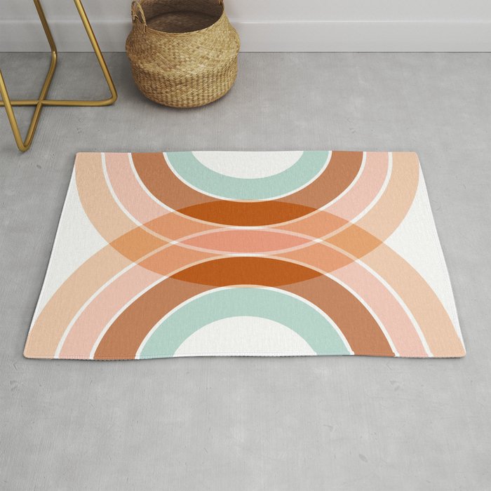 Rainbow reflection Rug Gallery Image 1