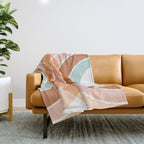 Rainbow reflection Throw Blanket Gallery Image 1