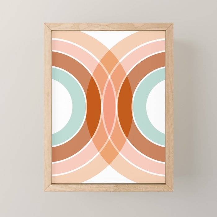 Rainbow reflection Mini Art Print Gallery Image 1