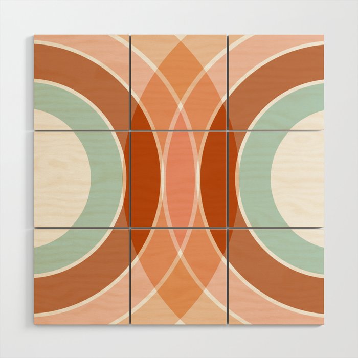 Rainbow reflection Wood Wall Art Gallery Image 1