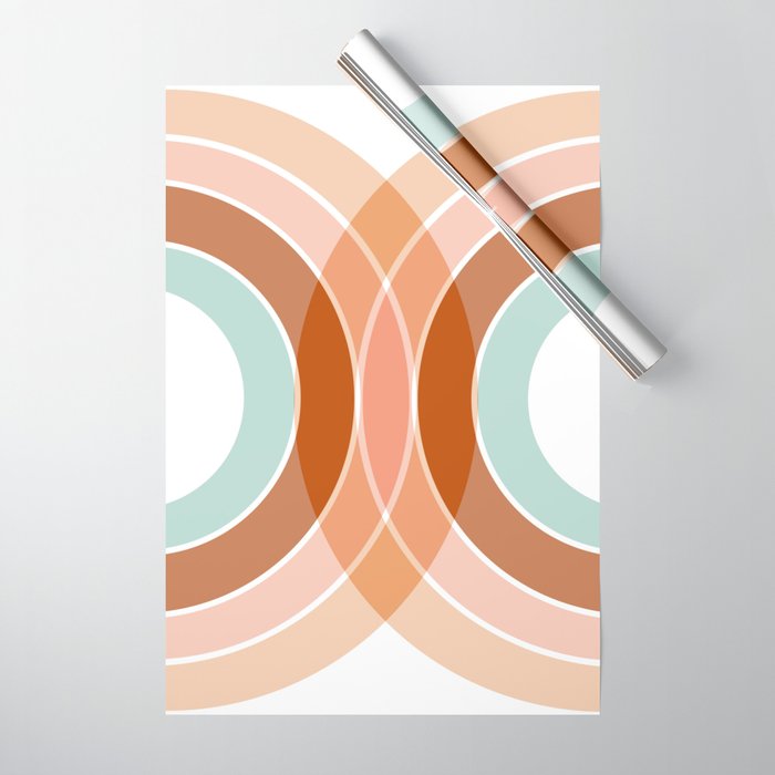 Rainbow reflection Wrapping Paper Gallery Image 1