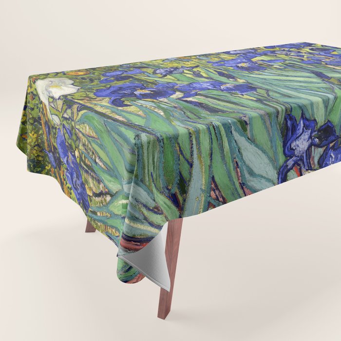 Irises by Vincent van Gogh Tablecloth Gallery Image 1