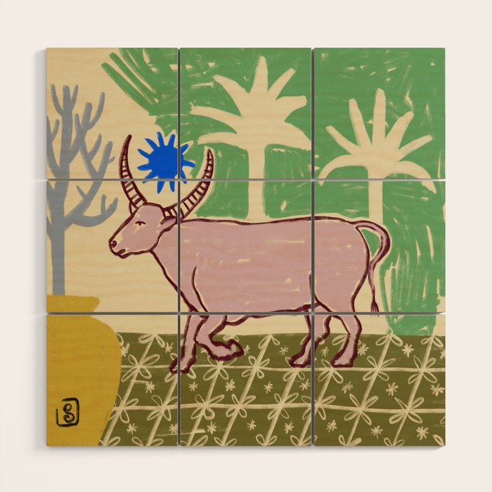 TAURUS Wood Wall Art Gallery Image 1