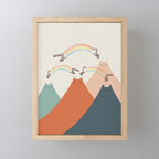 Cat Landscape 101 Mini Art Print Gallery Image 1
