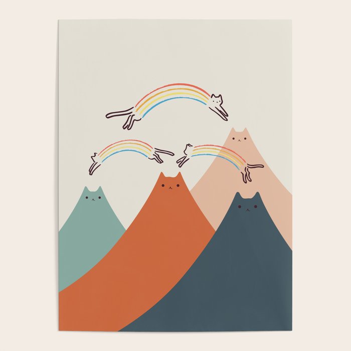 Cat Landscape 101 Poster Gallery Image 4