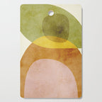 organic shapes boho nature abstract 3 Cutting Board Gallery Image 1