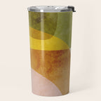 organic shapes boho nature abstract 3 Travel Mug Gallery Image 2