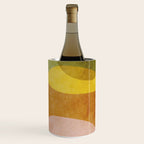 organic shapes boho nature abstract 3 Wine Chiller Gallery Image 1