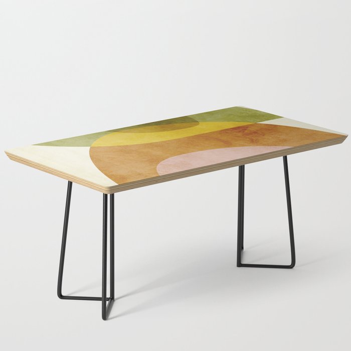 organic shapes boho nature abstract 3 Coffee Table Gallery Image 1