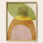 organic shapes boho nature abstract 3 Serving Tray Gallery Image 1