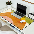 organic shapes boho nature abstract 3 Desk Mat Gallery Image 2