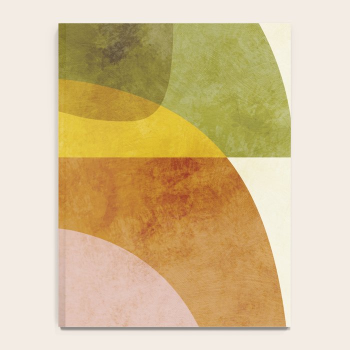 organic shapes boho nature abstract 3 Notebook Gallery Image 4