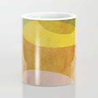organic shapes boho nature abstract 3 Coffee Mug Gallery Image 4