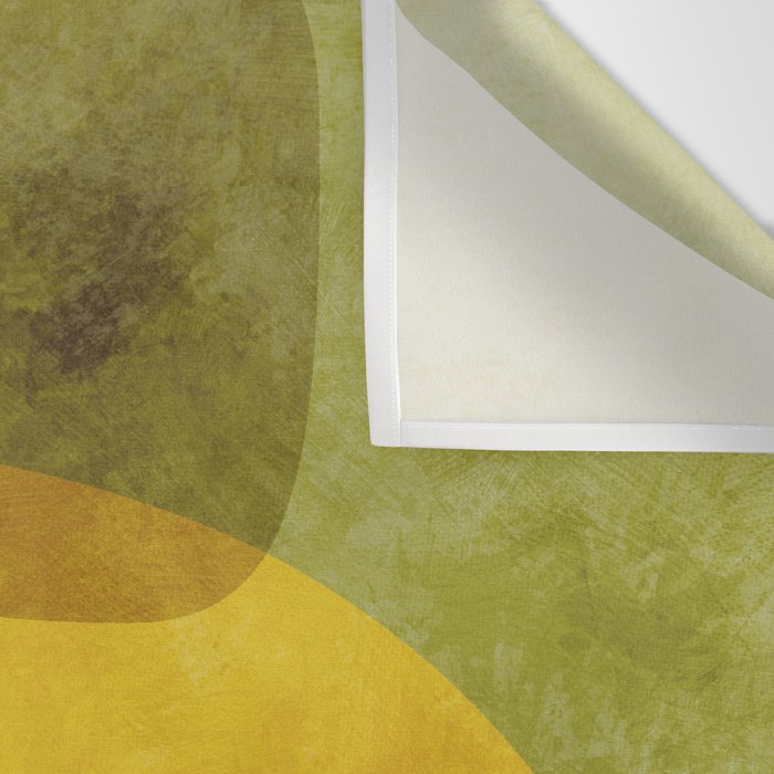 organic shapes boho nature abstract 3 Wall Tapestry Gallery Image 3