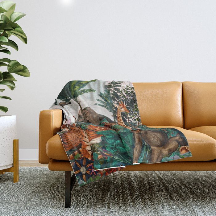 Beautiful Forest II Throw Blanket Gallery Image 1