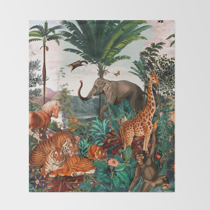 Beautiful Forest II Throw Blanket Gallery Image 2