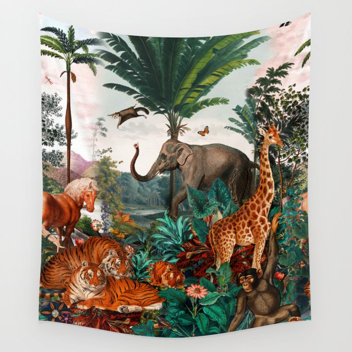 Beautiful Forest II Wall Tapestry Gallery Image 1
