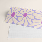 Big Groovy Flower - Purple Wrapping Paper Gallery Image 2