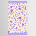 Big Groovy Flower - Purple Tablecloth Gallery Image 2