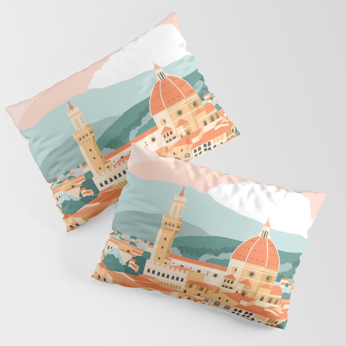 Firenze Italy Pillow Sham Gallery Image 3