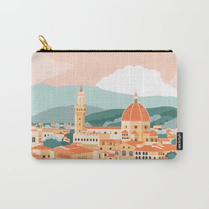Firenze Italy Carry All Pouch Gallery Image 1