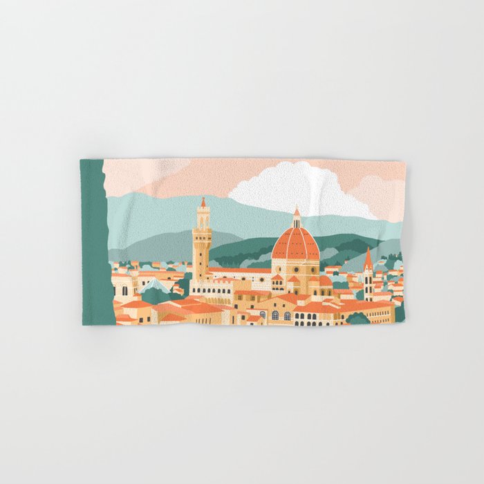 Firenze Italy Bath Towel Gallery Image 1