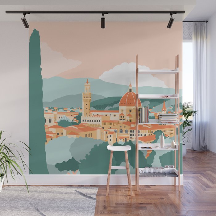 Firenze Italy Wall Mural Gallery Image 1