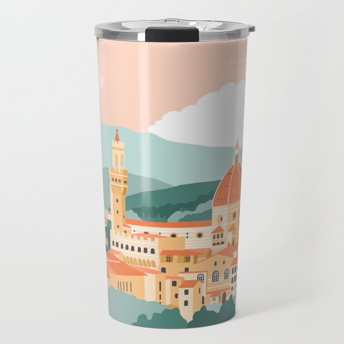 Firenze Italy Travel Mug Gallery Image 1