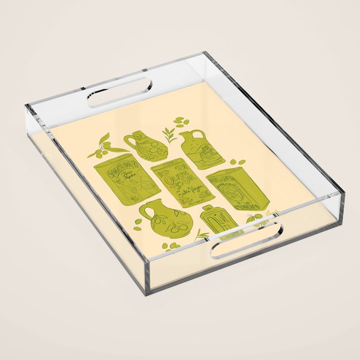 Olives Acrylic Tray Gallery Image 1