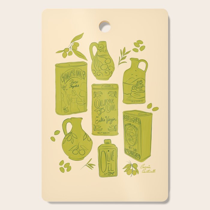 Olives Cutting Board Gallery Image 1