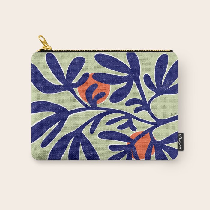 Inspiration Matisse leaves Carry All Pouch Gallery Image 1