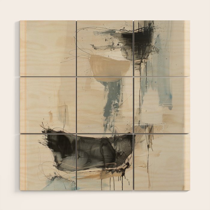 Tide Forms III Wood Wall Art Gallery Image 1