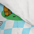 Retro earth planet cartoon pattern Comforter Gallery Image 4