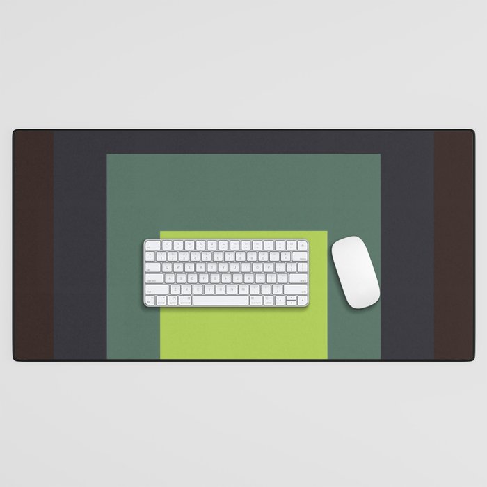 color square 12 Desk Mat Gallery Image 1