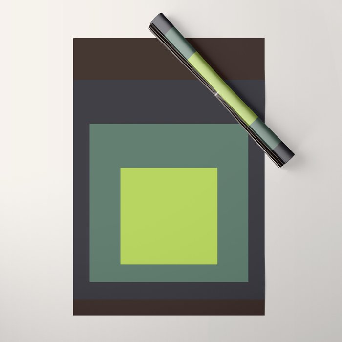 color square 12 Wrapping Paper Gallery Image 1
