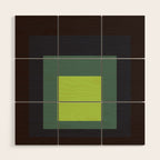 color square 12 Wood Wall Art Gallery Image 1
