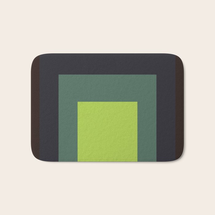 color square 12 Bath Mat Gallery Image 1